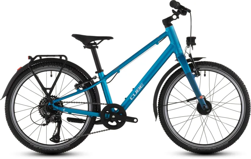 Cube Numove 200 FE Kids Bike in Topasblue and Nebula