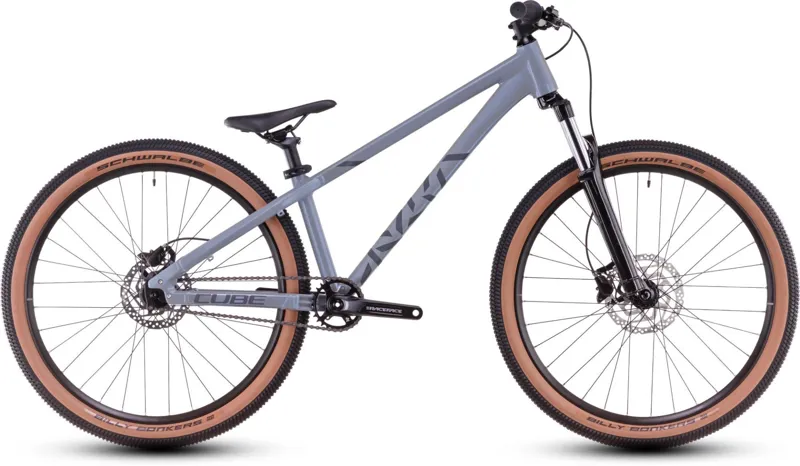 Cube Flying Circus Dirt Jump Bike in Hazeblue and Reflex