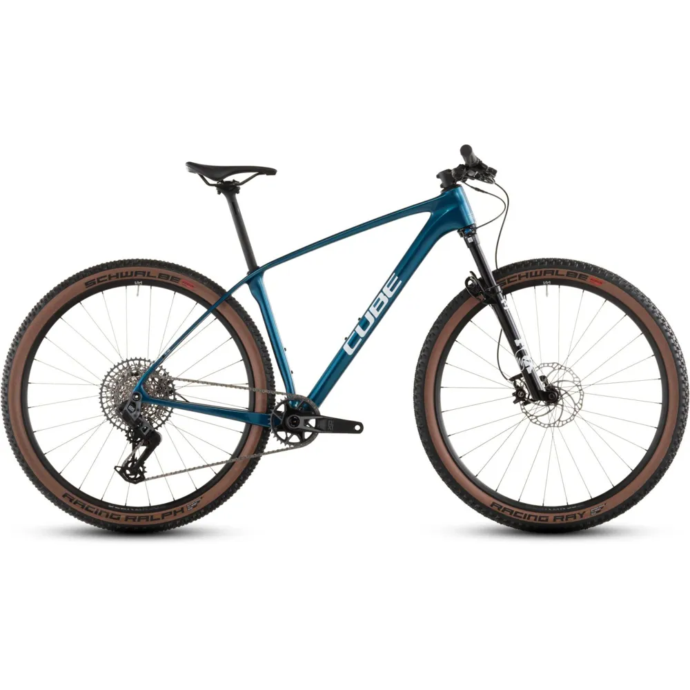 Team Cycles Cube Reaction C:62 SLX Hardtail Mountain Bike in Electricblue and  | Interest FREE Finance & Online Refund Policy.