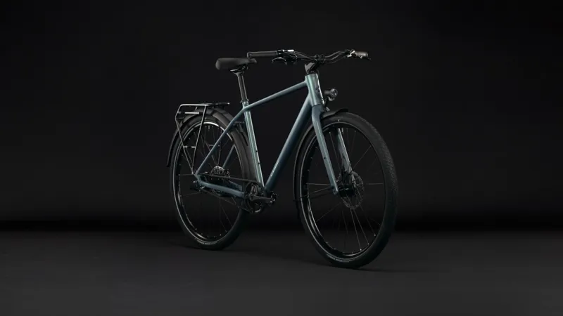 Cube Editor SLX FE Hybrid Bike in Greengranite and Green-7