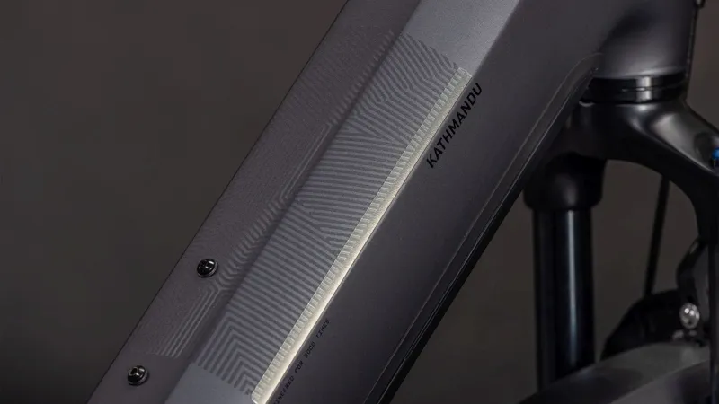 Cube Kathmandu Hybrid Comfort Pro EE 800Wh Electric Hybrid Bike in Slabgrey and Black-5