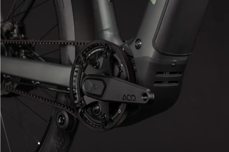 Cube Kathmandu Hybrid Deluxe Pro 800Wh Electric Hybrid Bike in Blackforest and Chrome-5