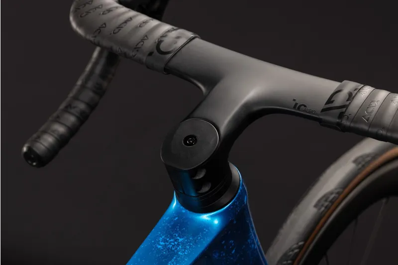 Cube Litening Air C:68X Race Road Bike in Bluetwister and Prizm-4