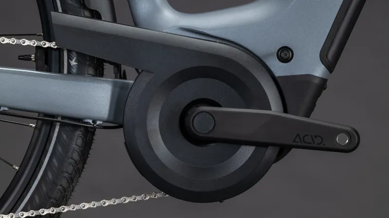 Cube Touring Hybrid Pro EE 800Wh Electric Hybrid Bike in Pearlgrey and Grey-6