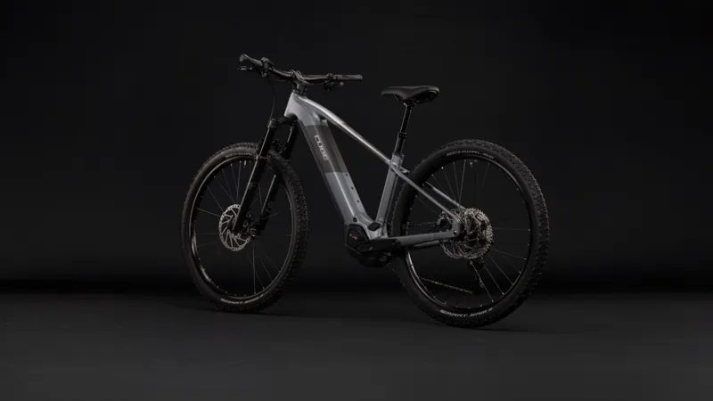 Cube Reaction Hybrid Race 800Wh Electric Mountain Bike in Slabgrey and Chrome-8