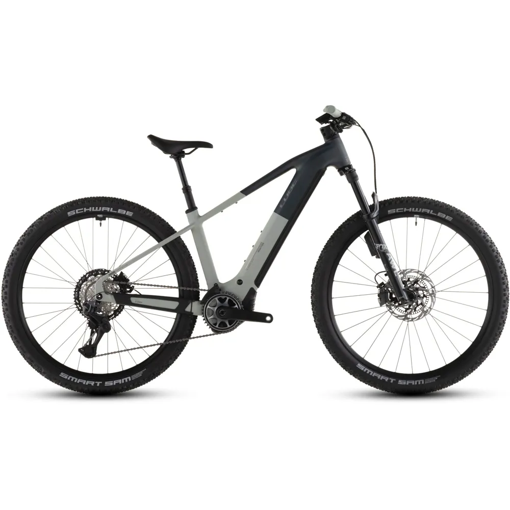 Team Cycles Cube Reaction Hybrid SLT 800Wh Electric Mountain Bike in Reedbeige an Sagebrushgrn | Interest FREE Finance & Online Refund Policy.