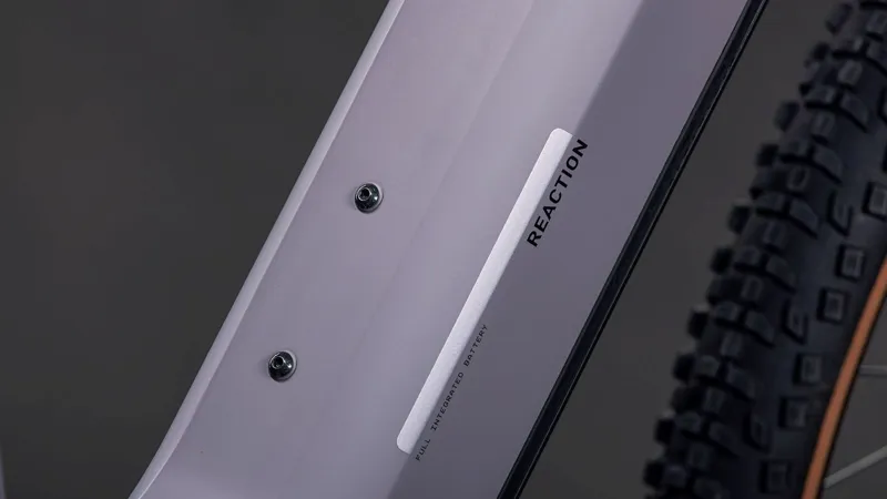 Cube Reaction Hybrid Performance EE 600Wh Electric Mountain Bike Plumgrey and Black-3