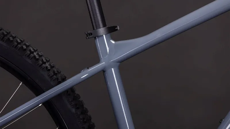 Cube Aim ONE Hardtail Mountain Bike in Smoke and Black-4