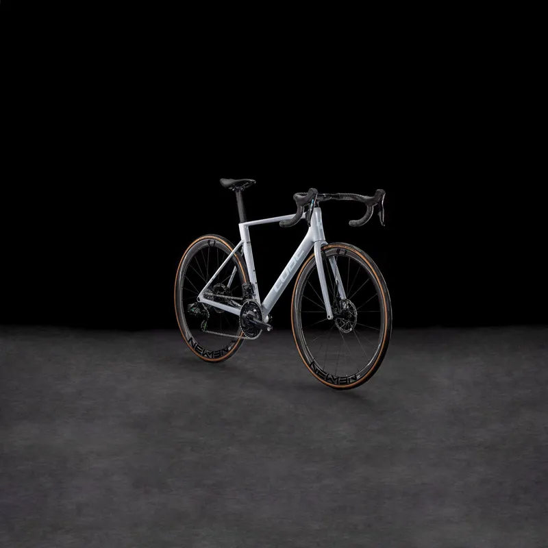 Cube Litening Air C:68X Pro Road Bike in Foggrey and White-7