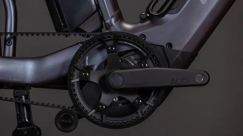 Cube Longtail Hybrid Comfort 800Wh Electric Cargo Bike in Mineralgrey and Reflex-4