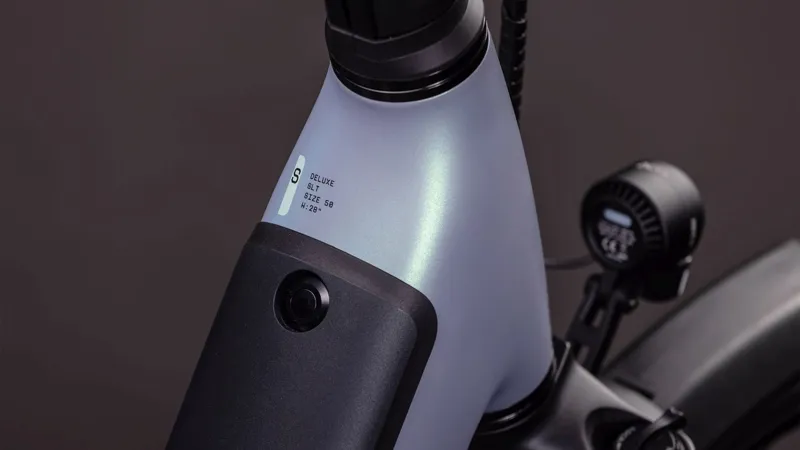 Cube Supreme Hybrid Deluxe SLX EE 600Wh Electric Hybrid Bike in Seagrey and Black-4