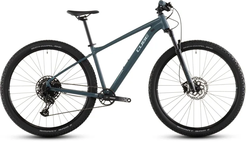 Cube Attention SLX Mountain Bike in Storm and Blue