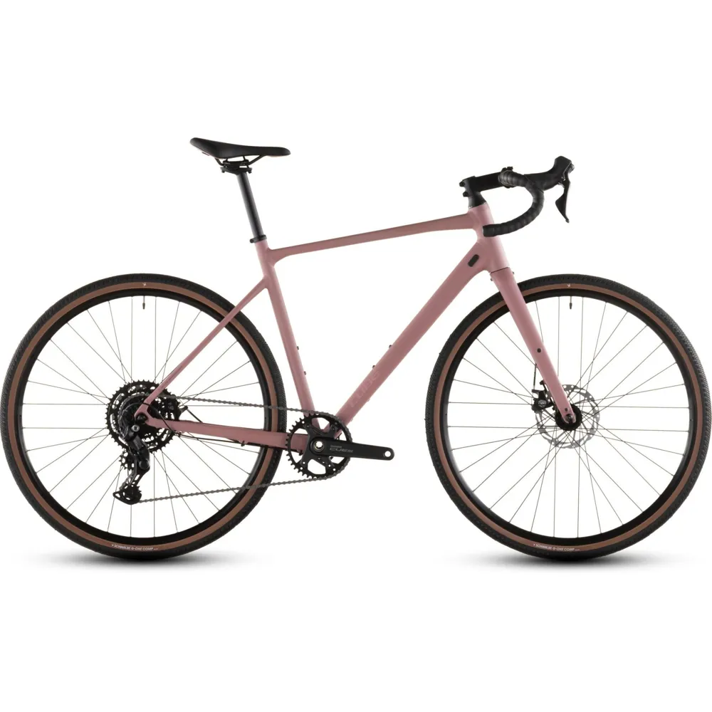Team Cycles Cube Nuroad One Gravel Bike in Ruby and Puce | Interest FREE Finance & Online Refund Policy.