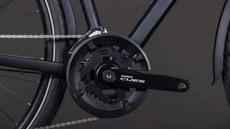 Cube Kathmandu Pro T Hybrid Bike in Coal and Black-5