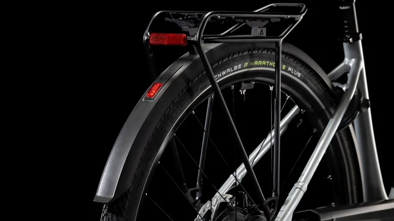 Cube Supreme Hybrid Deluxe SLX EE 625Wh Electric Hybrid Bike in Polargrey and White-3