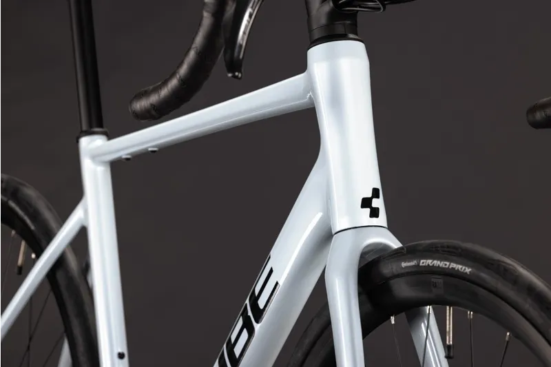 Cube Attain Race Road Bike in Glacier and Black-2