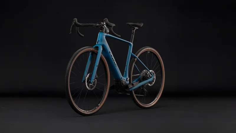 Cube Nuroad Hybrid C:62 EXC 400Wh Electric Gravel Bike in Tropicalteal and Black-12