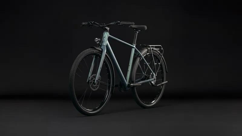 Cube Editor SLX FE Hybrid Bike in Greengranite and Green-8