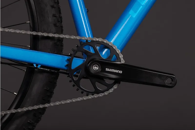 Cube Aim Pro Mountain Bike in Topasblue and Blue-5