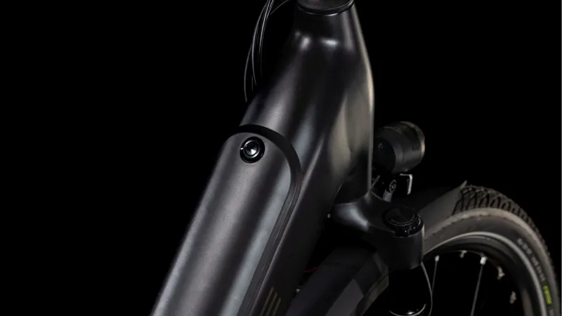 Cube Supreme Hybrid Comfort SLX EE 625Wh Electric Hybrid Bike in Black and Metal-5