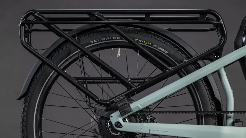 Cube Longtail Hybrid Comfort 800Wh Electric Cargo Bike in Haze and Reflex-3