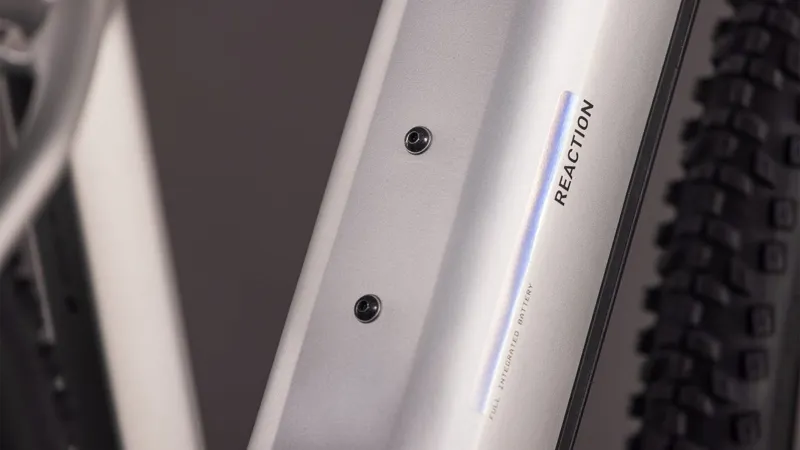 Cube Reaction Hybrid One 600Wh Electric Mountain Bike in Sleekgrey and Prism-2