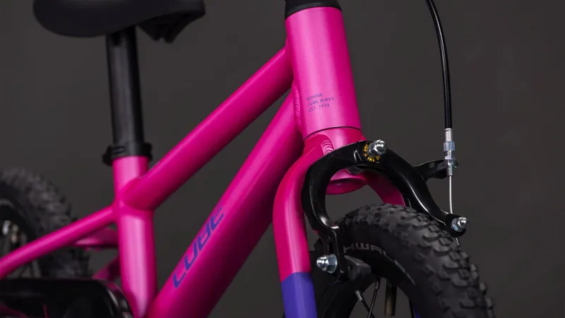Cube Numove 120 RT Kids Bike in Fucsia and Pink-4