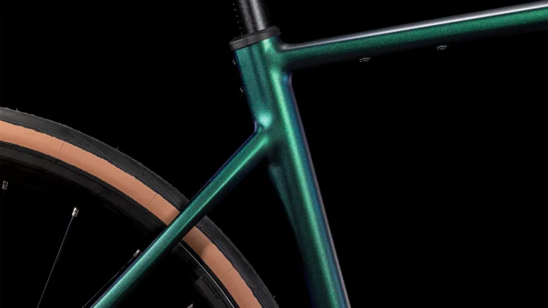 Cube Attain SLX Road Bike in Goblin and Yellow-3