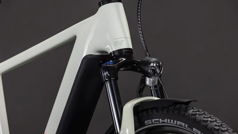 Cube Nuride Hybrid Performance 600Wh Electric Hybrid Bike in Desertstone and Grey-4