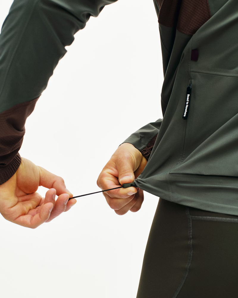 Pas Normal Studios Men's Mechanism Shell Jacket in Dark Grey-3