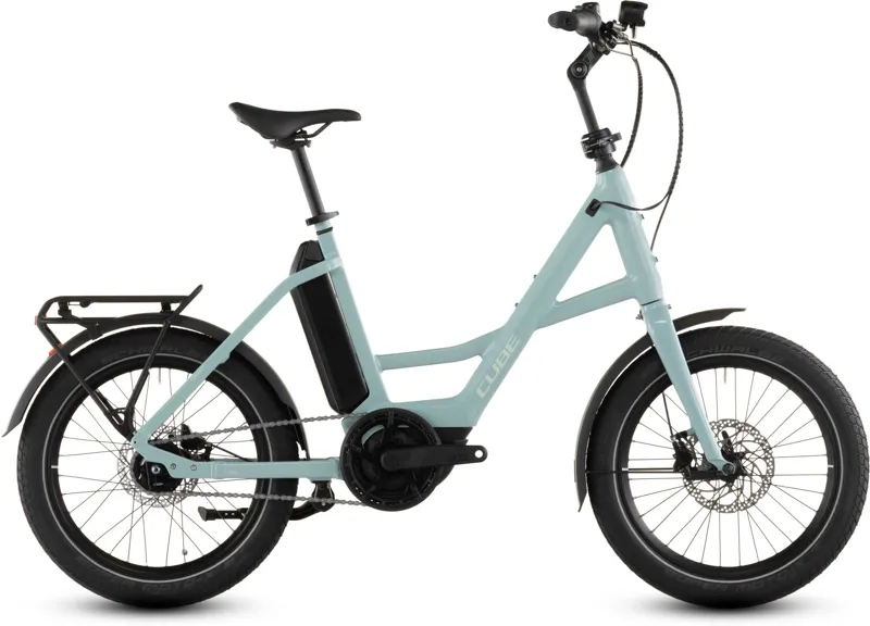 Cube Compact Hybrid Comfort 545Wh Electric Hybrid Bike in Skylightblue and Blue