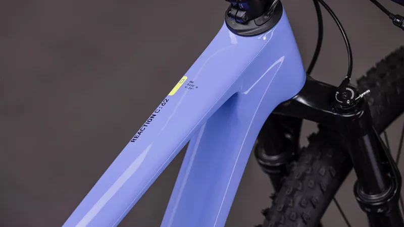 Cube Reaction C:62 ONE Hardtail Mountain Bike in Lucidlila and Black-4