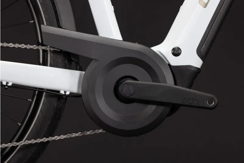 Cube Touring Hybrid ONE 600Wh Electric Hybrid Bike in Metallicwhite and Chrome-3