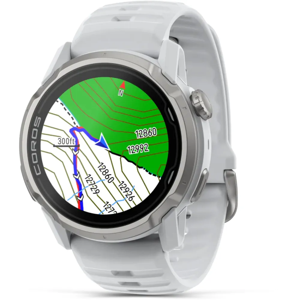 Team Cycles Coros APEX 4 GPS Outdoor Watch in White - 42mm | Interest FREE Finance & Online Refund Policy.