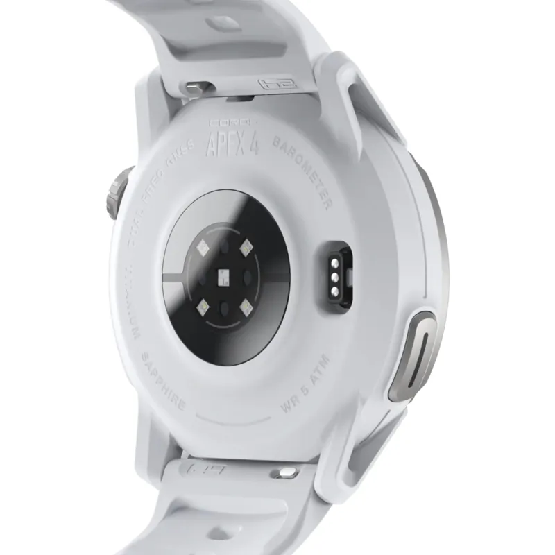 Coros APEX 4 GPS Outdoor Watch in White - 42mm -1