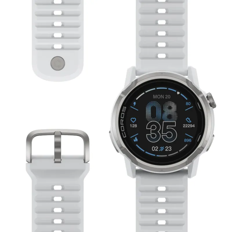 Coros APEX 4 GPS Outdoor Watch in White - 42mm -4