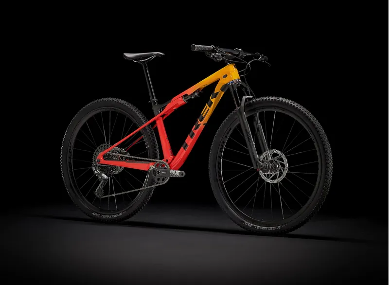 2021 Trek Supercaliber 9.7 NX Marigold to Red -1