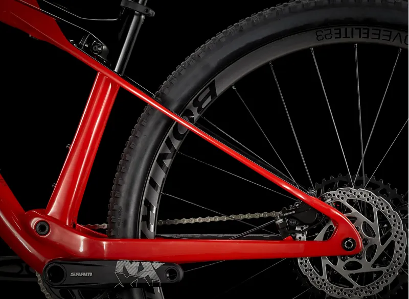 2021 Trek Supercaliber 9.7 NX Marigold to Red -4