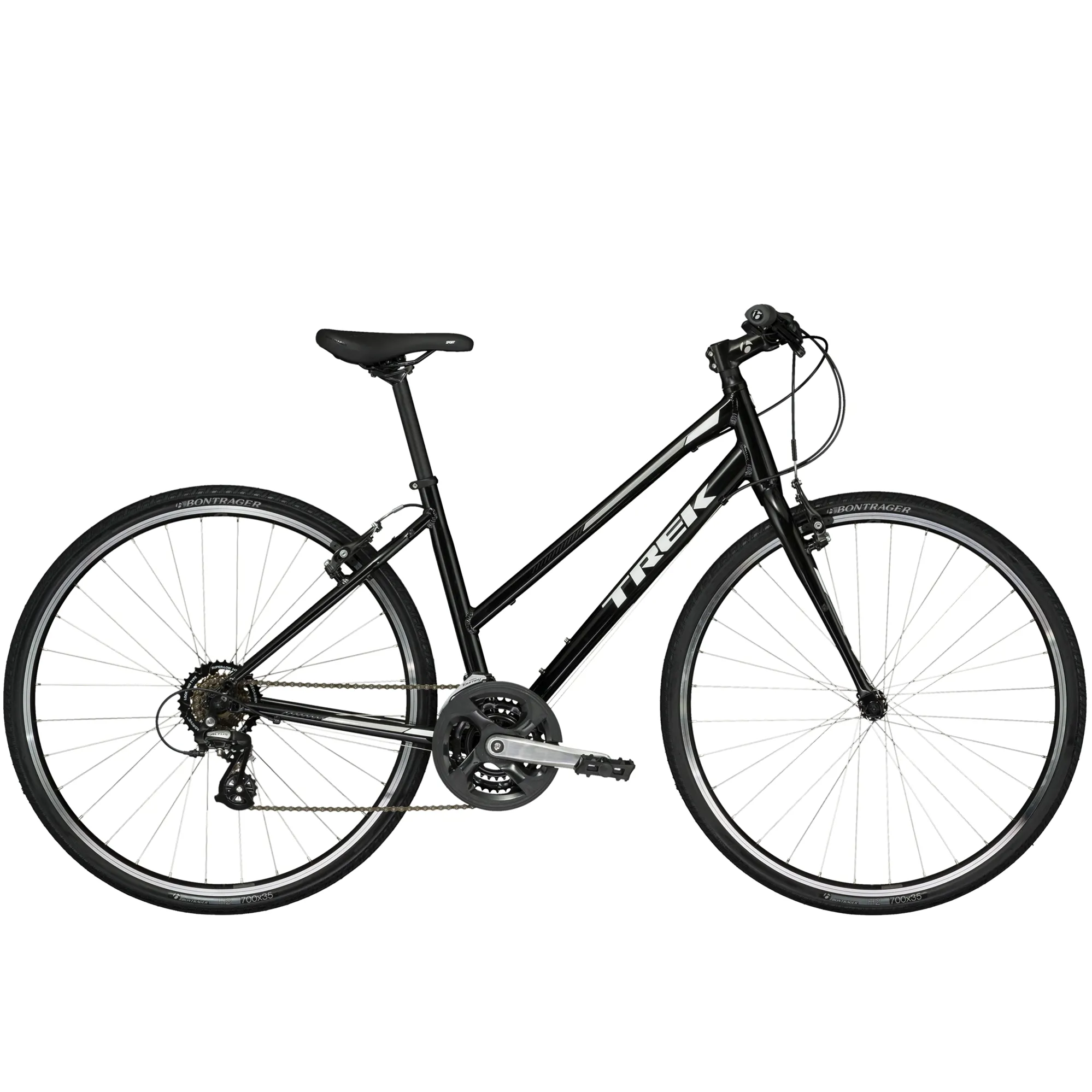 2020 Trek FX Womens Stagger Hybrid Bike in Black