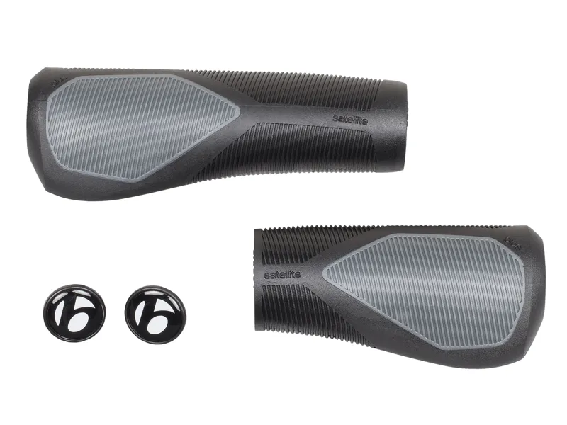 Bontrager Satellite Plus Non Lock On 90 130 Handlebar Grip in Black