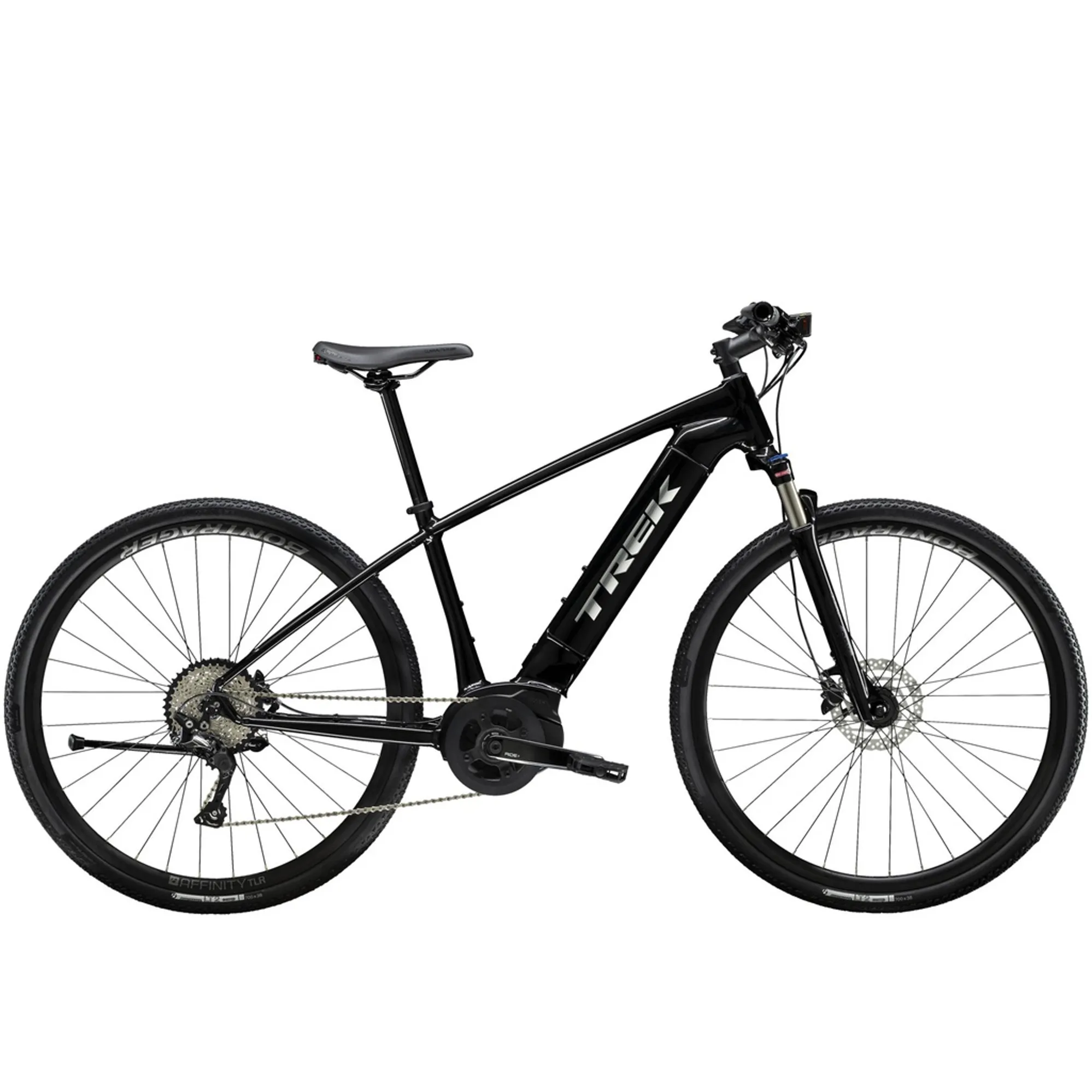 2019 Trek Dual Sport Mens Hybrid eBike in Black - Main Image
