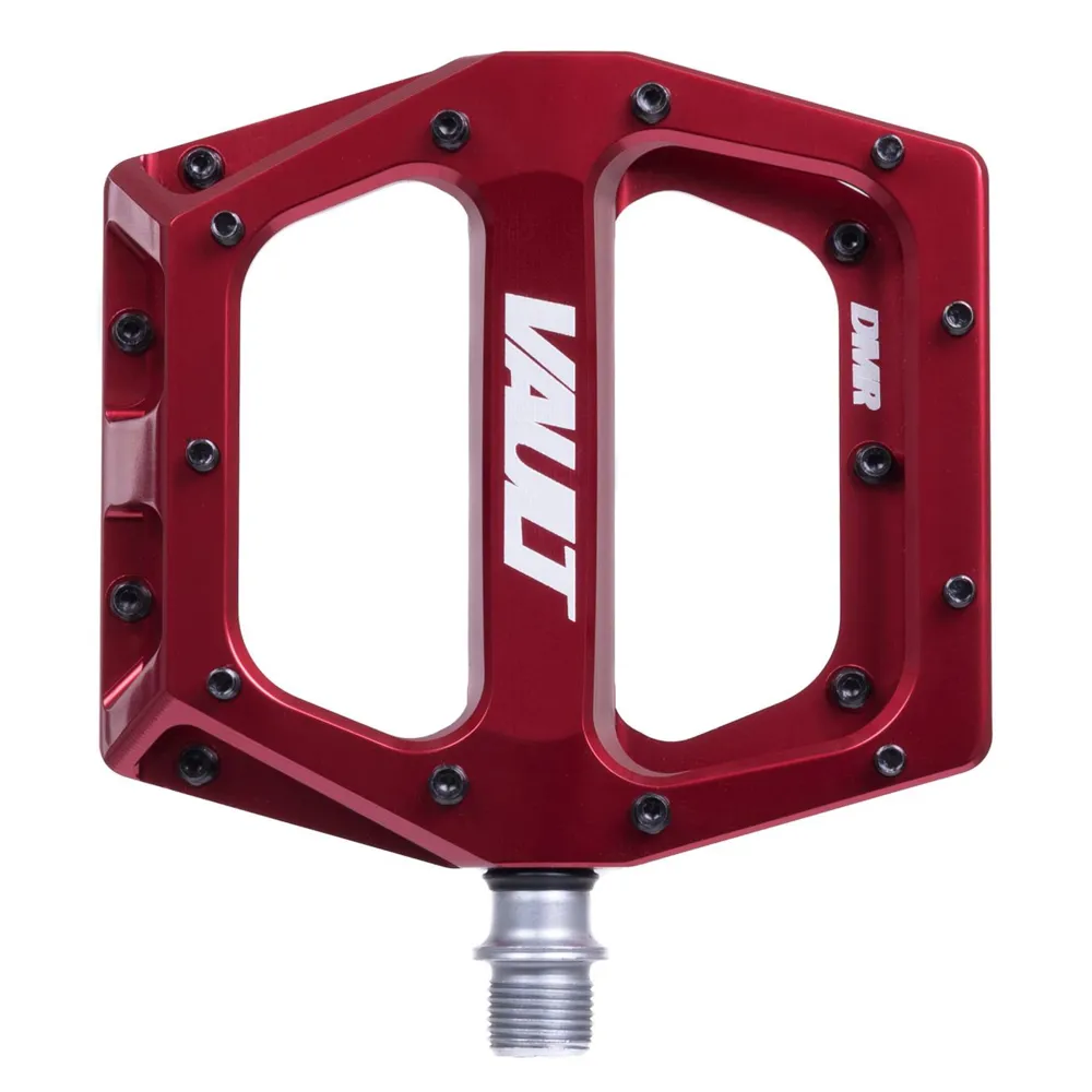 Team Cycles Dmr Bikes DMR Vault Flat Mountain Bike Pedals in Deep Red | Interest FREE Finance & Online Refund Policy.