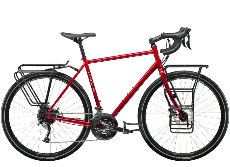 Trek 520 Disc Mens Road bike in Red
