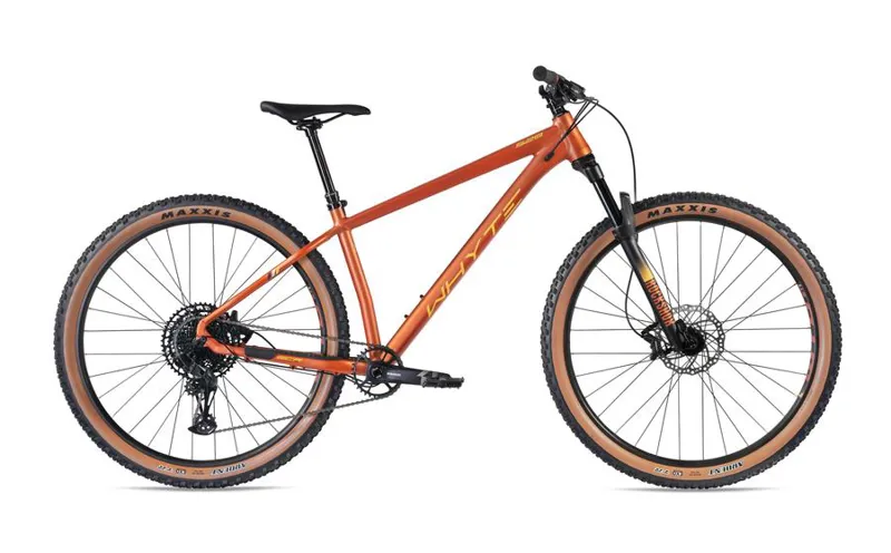 2022 Whyte 529 V4 Hard Tail Mountain Bike Matt Burnt Orange