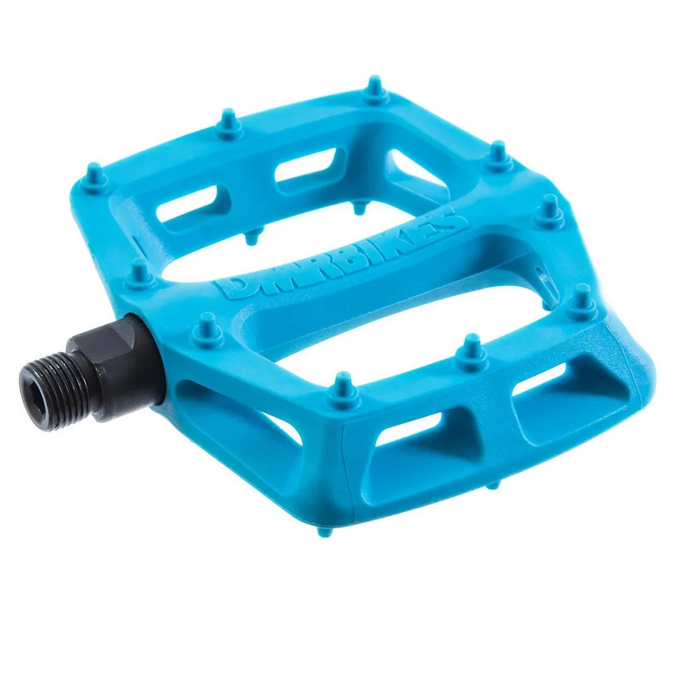 Team Cycles Dmr Bikes DMR V6 Cro-Mo Axle Plastic Mountain Bike Pedals in Blue | Interest FREE Finance & Online Refund Policy.