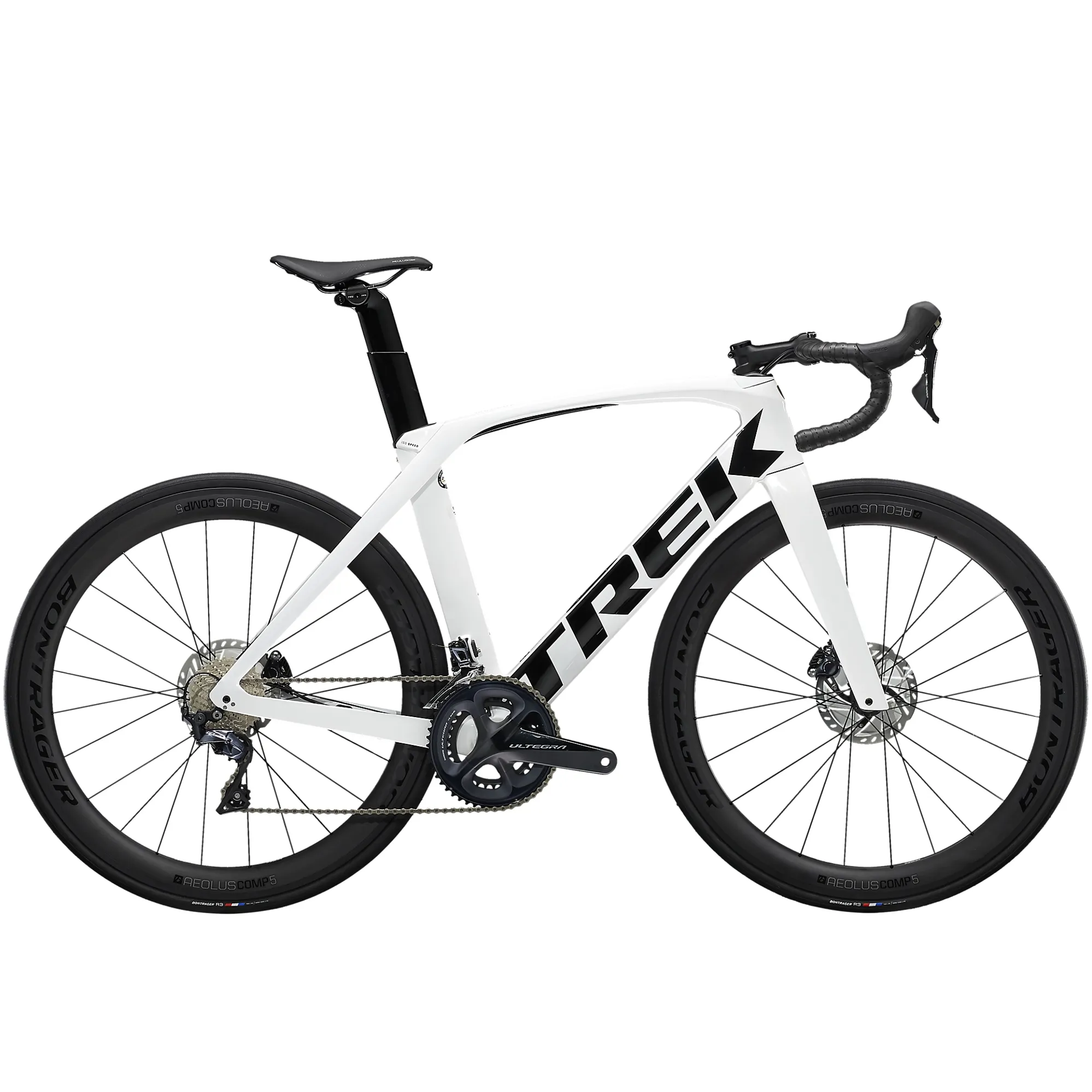 2022 Trek Madone SL 6 Road Bike Trek White and Trek Black 2022 Trek Madone SL 6 Road Bike Trek White and Trek Black