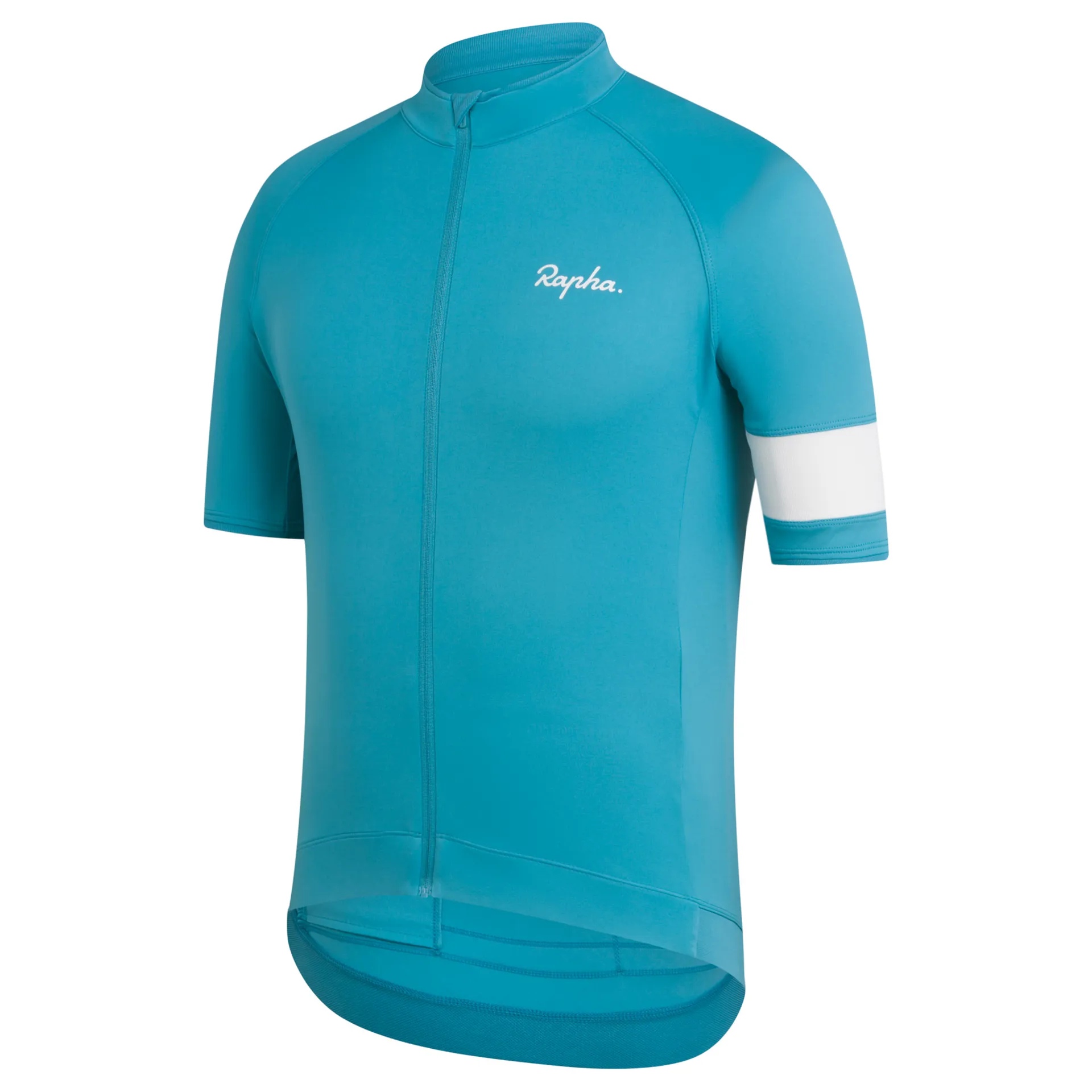 Rapha Core Jersey in Teal and White
