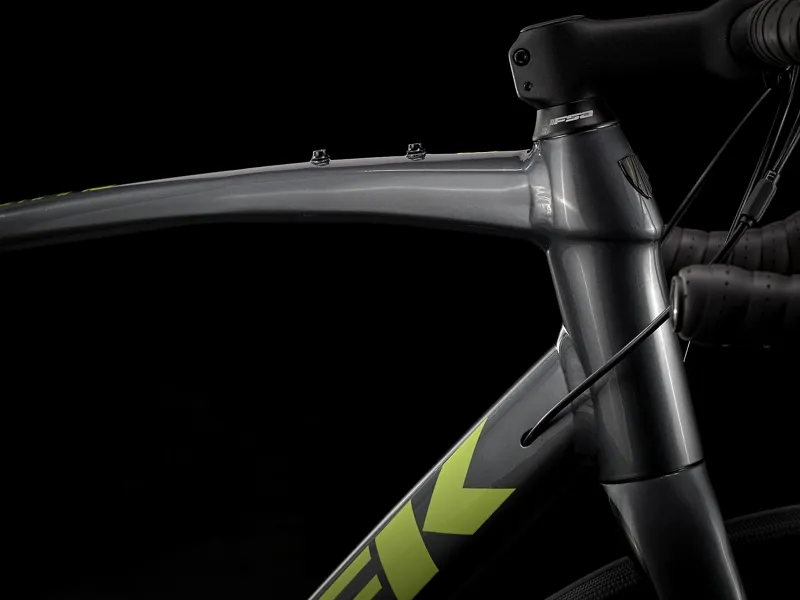DISCONTINUED TREK Domane AL 3 Disc Road Bike in Lithium Grey and Trek Black-1