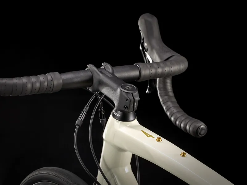 TREK Domane AL 4 Disc Road Bike in Era White and Carbon Smoke-5