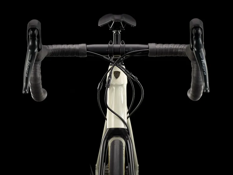 TREK Domane AL 4 Disc Road Bike in Era White and Carbon Smoke-6